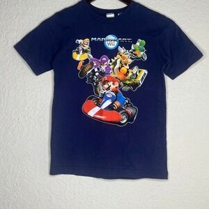 Vintage Nintendo Wii Mario Kart T-shirt Size 8
